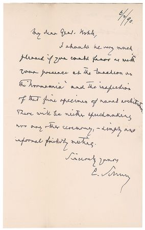Lot #537 Carl Schurz Handwritten Letter Signed - Image 2
