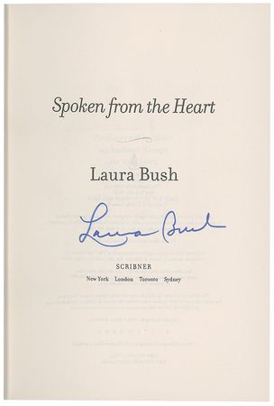 Lot #213 Laura Bush - Image 1