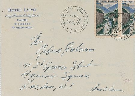 Lot #973 Igor Stravinsky: “Thank you very very much for...the wonderful bottle of whiskey which I will drink to your good health” - Image 2