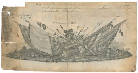 Lot #145 Abraham Lincoln Signed Document - Image 1