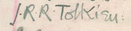 Lot #842 J. R. R. Tolkien: 1911 Oxford undergrad registry signed by 19 year-old Lord of the Rings author - Image 2