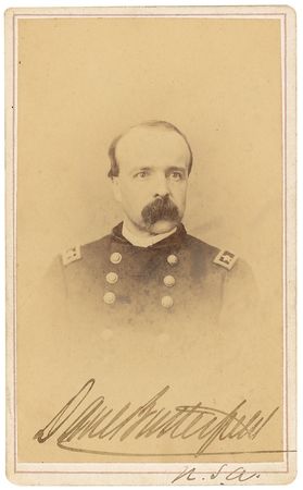 Lot #18 Daniel Butterfield: The composer of ‘Taps’