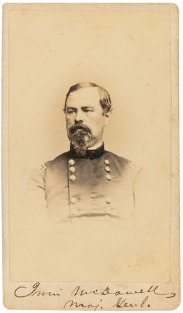 Lot #74 Irvin McDowell Signed Photograph - Image 1