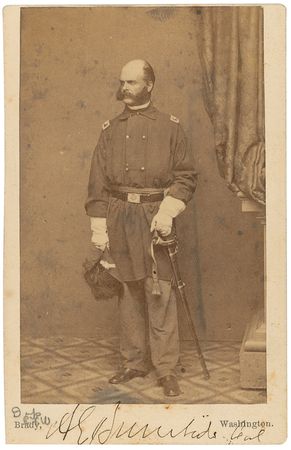 Lot #17 Ambrose E. Burnside Signed Photograph