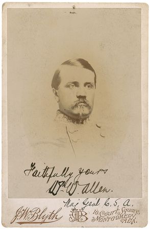Lot #2 William W. Allen Signed Photograph