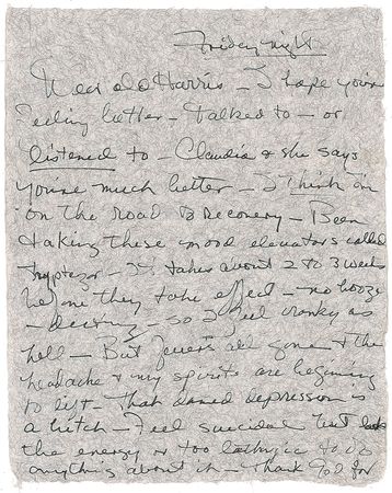 Lot #1201 Ava Gardner Handwritten Letter Signed - Image 1