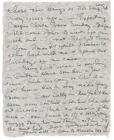 Lot #1201 Ava Gardner Handwritten Letter Signed - Image 2