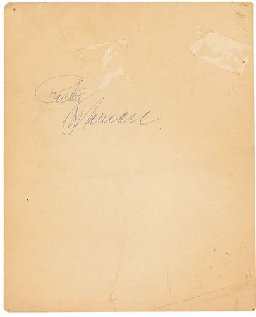Lot #1468 Rocky Marciano Signature - Image 1
