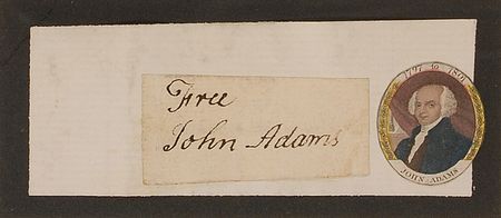 Lot #100 John Adams Signature - Image 2