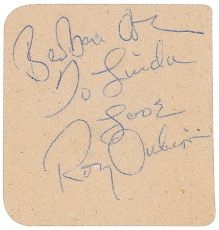 Lot #1168 Roy Orbison Coaster - Image 1