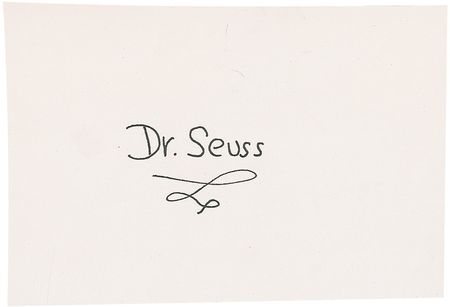 Lot #824 Dr. Seuss and Friz Freleng Signed Photographs - Image 1