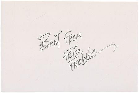 Lot #824 Dr. Seuss and Friz Freleng Signed Photographs - Image 2