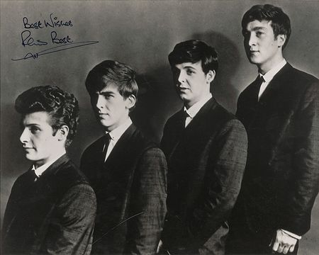 Lot #1143 Beatles: Pete Best Signed Photographs - Image 1