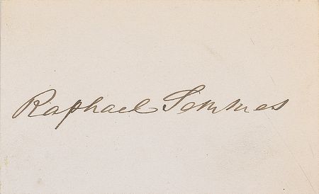 Lot #87 Raphael Semmes Signature - Image 1
