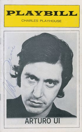 Lot #1422 The Godfather: Pacino and Cazale: Michael and Fredo Corleone, signed shortly after filming The Godfather: Part II - Image 1