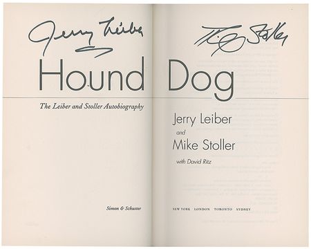 Lot #1163 Jerry Leiber and Mike Stoller - Image 1