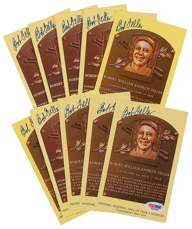 Lot #1544 Bob Feller - Image 1