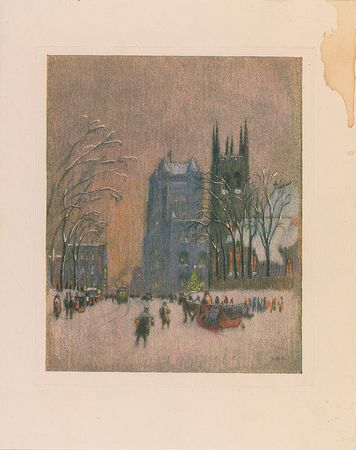 Lot #246 Frederick Banting Christmas Card - Image 2