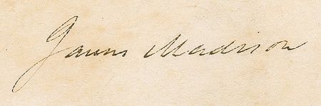 Lot #133 Thomas Jefferson and James Madison: The United States’ third and fourth presidents boldly sign an Ohio land grant - Image 2