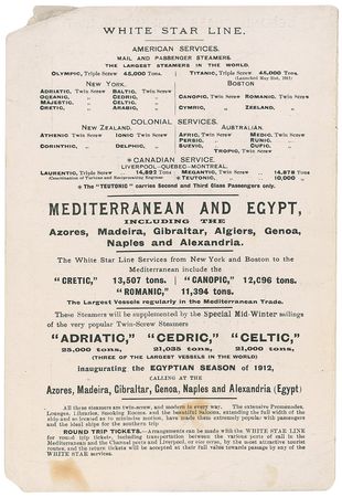 Lot #33 R.M.S. Laurentic - Image 2