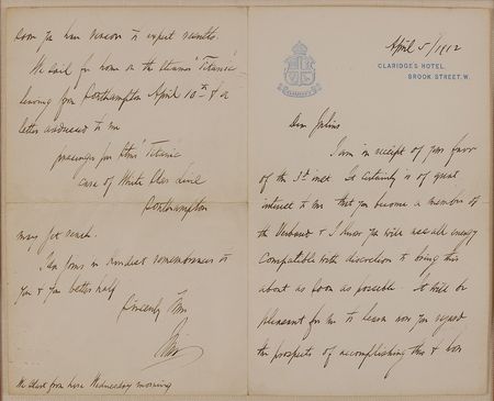 Lot #101 Isidor Straus - Image 2