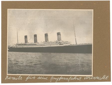 Lot #36 Titanic Ready for its Maiden Voyage