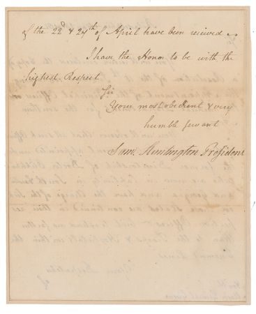 Lot #1008 Samuel Huntington - Image 2