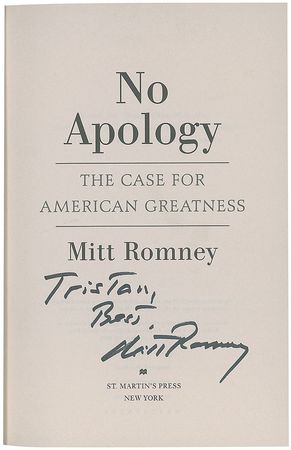 Lot #452 Mitt Romney - Image 1