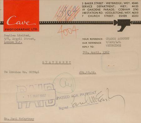 Lot #952 Beatles: The Beatles tend to their various business ventures - Image 4