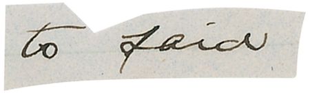 Lot #35 Abraham Lincoln Two Words - Image 1