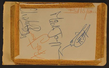 Lot #985 Rolling Stones: Vintage set of original Stones signatures - Image 1