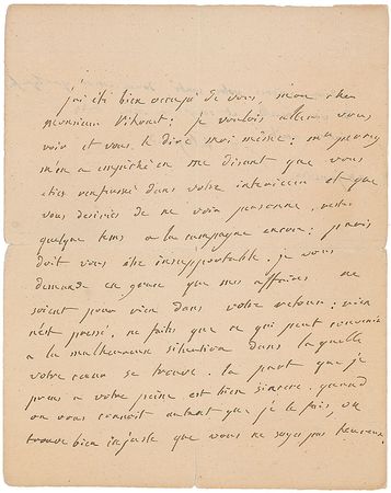 Lot #402 Charles Maurice de Talleyrand Handwritten Letter Signed - Image 2
