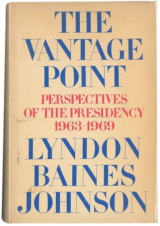 Lot #139 Lyndon B. Johnson Book - Image 1