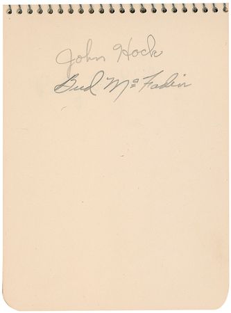 Lot #1522 Los Angeles Rams Autograph Book - Image 1