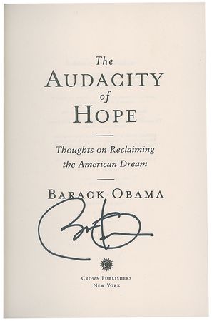 Lot #213 Barack Obama Book - Image 2