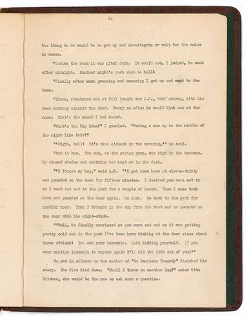 Lot #713 Theodore Dreiser: The American Tragedy author corrects another writer’s article on Dreiser’s insomnia - Image 5
