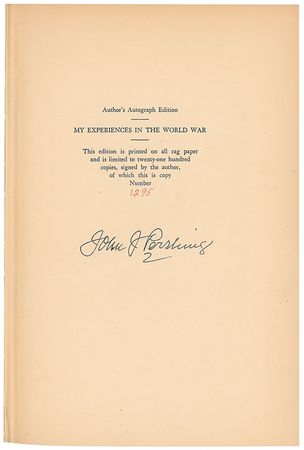 Lot #530 John J. Pershing Book - Image 2