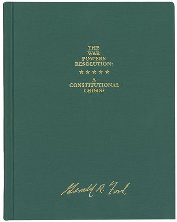 Lot #208 Gerald Ford Book - Image 1