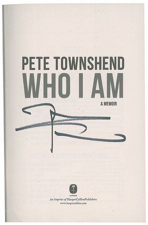 Lot #1183 The Who: Pete Townshend Book - Image 2