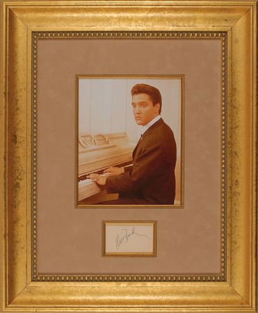 Lot #980 Elvis Presley Signature - Image 2