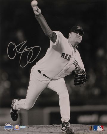 Lot #1567 Curt Schilling Signed Photographs - Image 2
