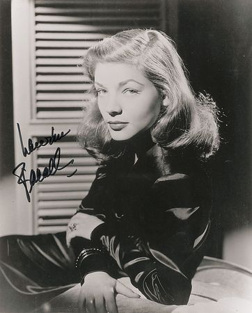 Lot #1358 Lauren Bacall Signed Photographs - Image 1