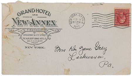Lot #737 Zane Grey Handwritten Letter Signed - Image 4