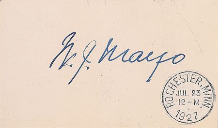 Lot #447 Mayo Brothers - Image 1