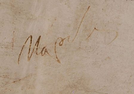 Lot #358 Napoleon: Emporor Napoleon grants nobility on an ornate document adorned with a color crest - Image 2