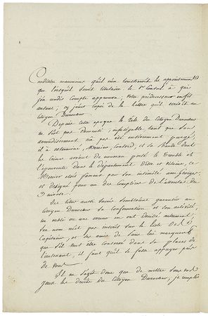 Lot #257 Jean-Baptiste Bernadotte: ?Durocher has indefatigably exterminated Mercier, Contore and that gang which again sought to create havoc and terror? - Image 1