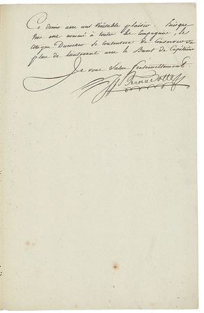 Lot #257 Jean-Baptiste Bernadotte: ?Durocher has indefatigably exterminated Mercier, Contore and that gang which again sought to create havoc and terror? - Image 2