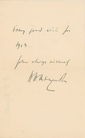 Lot #250 H. H. Asquith Handwritten Letter Signed - Image 2