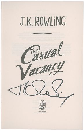 Lot #811 J. K. Rowling Book - Image 4