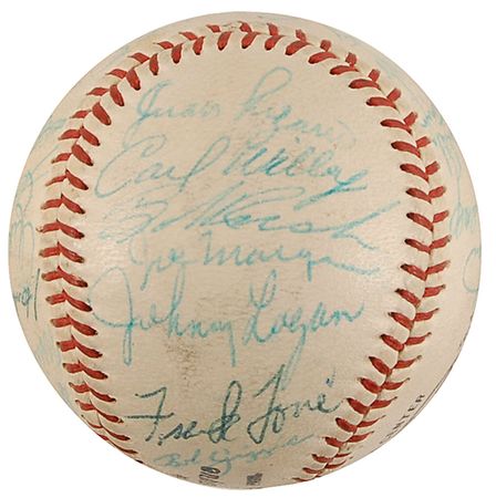 Lot #1536 Milwaukee Braves Baseball - Image 5